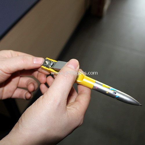 توپ-قلم با قیچی باغبانی