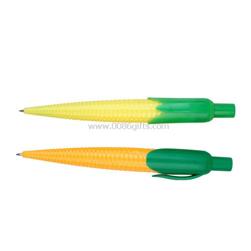 Corn-shaped ball pen