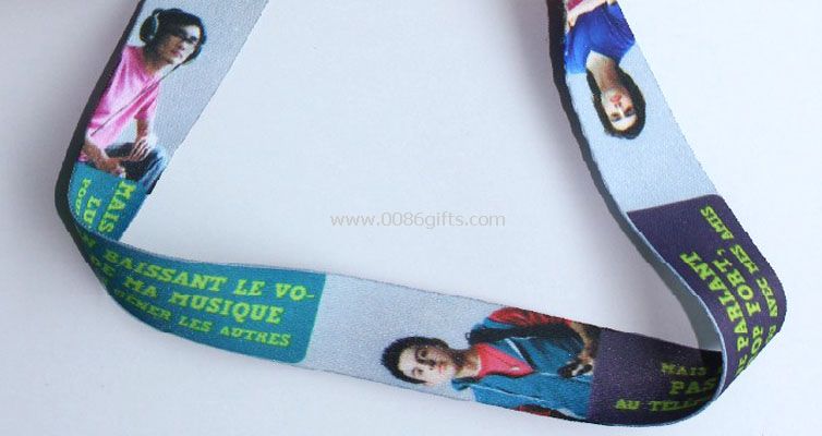 Heat transfer printing Lanyard