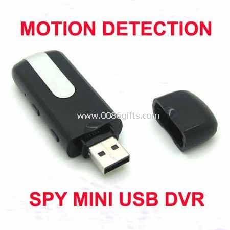 مینی DVR USB دیسک HD دوربین حرکت تشخیص بادامک جاسوسی