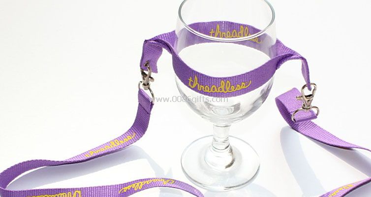 Lanyards With Glass Holders