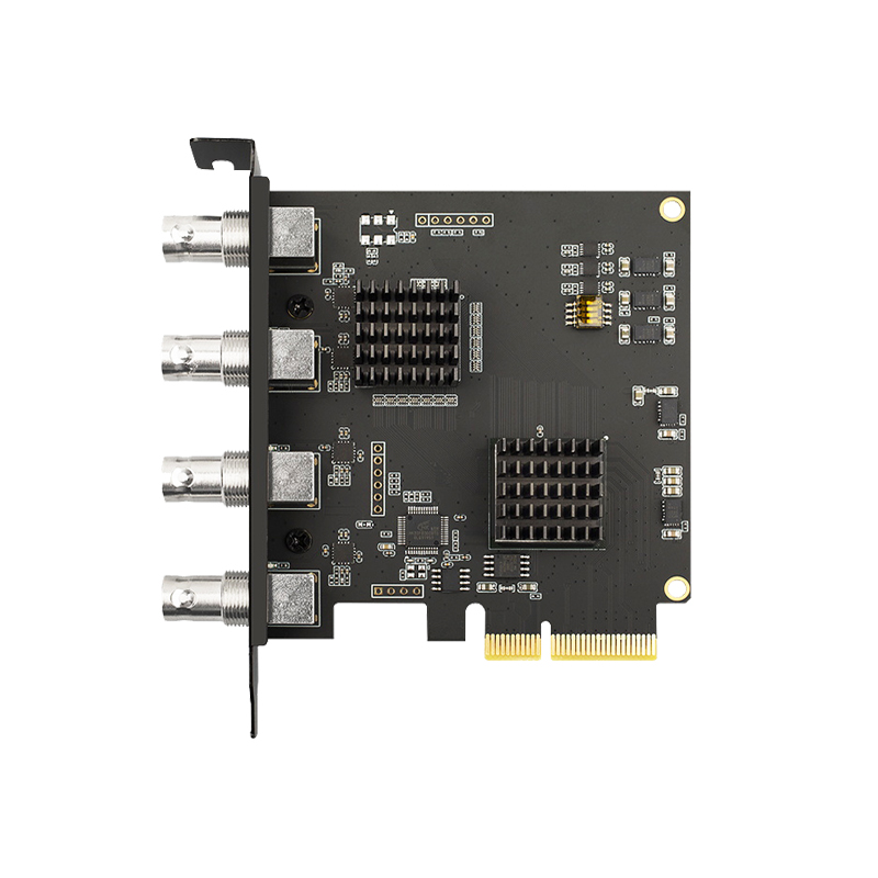 Tarjeta capturadora SDI PCIe de cuatro canales