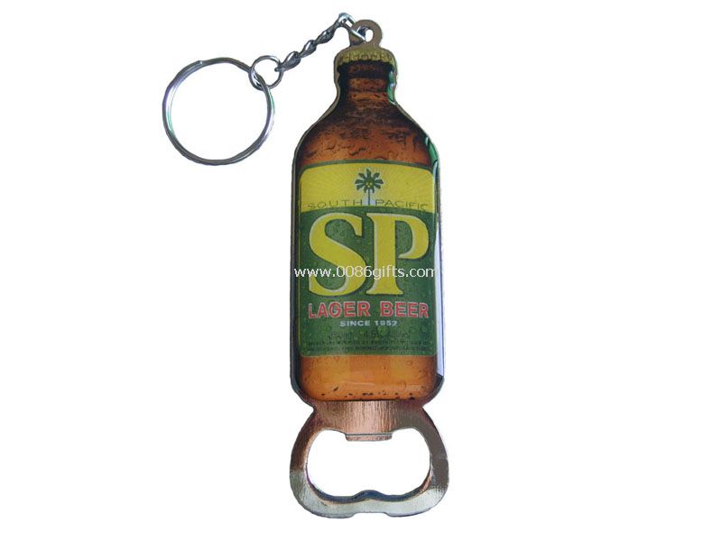 Iron Bottle Opener Keyring