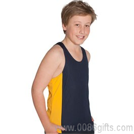 Podium Kids Contrast Singlet