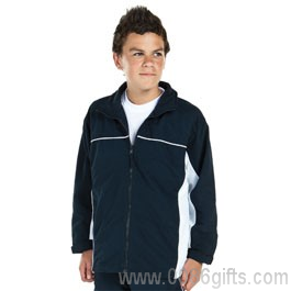 Podium Kids Contrast Warm Up Jacket