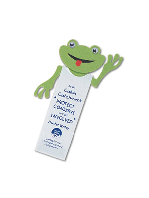 Fred-Rick Frog magnetisches Lesezeichen