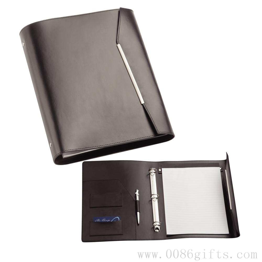 A4 Gebunden Leder Binder