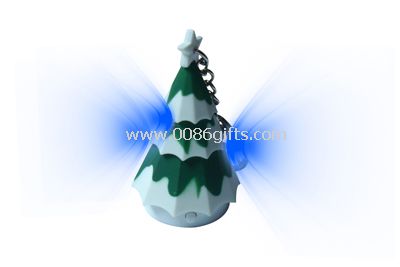 Papá Noel en forma de led llavero con sonido
