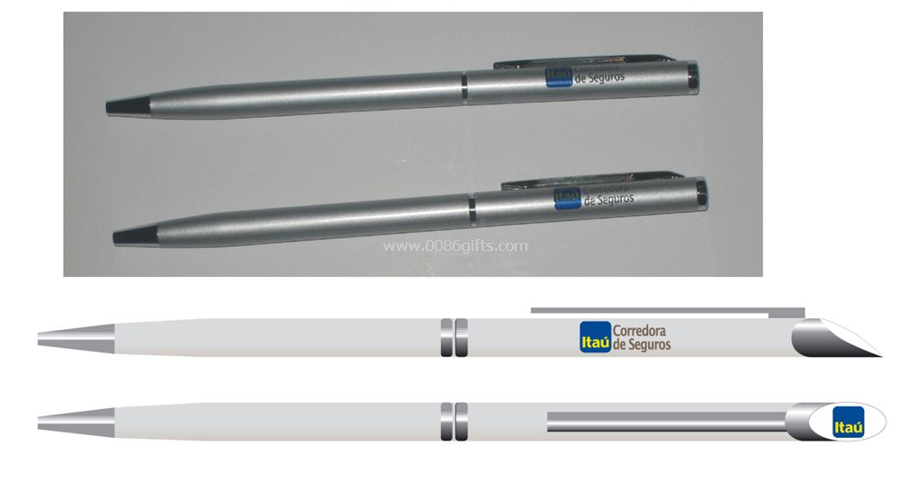 Metal ball pen