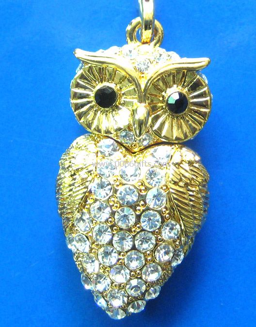 joyas búho usb