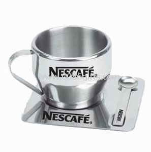 Kaffeetasse mit Platte