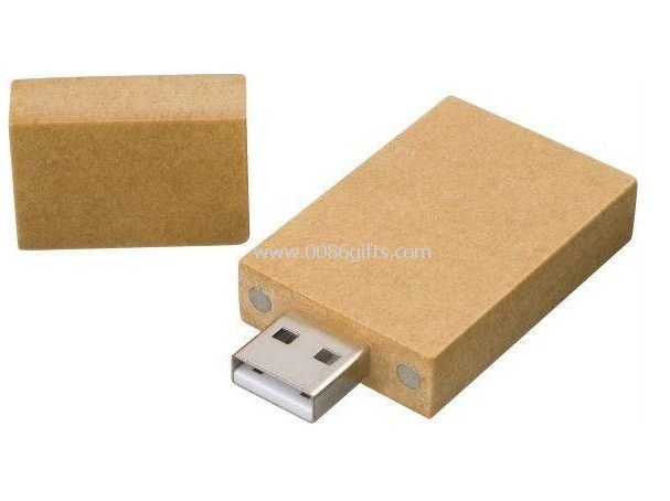 lecteur flash en bois