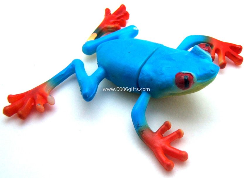 simulación rana usb