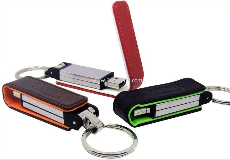 leather usb flash drive