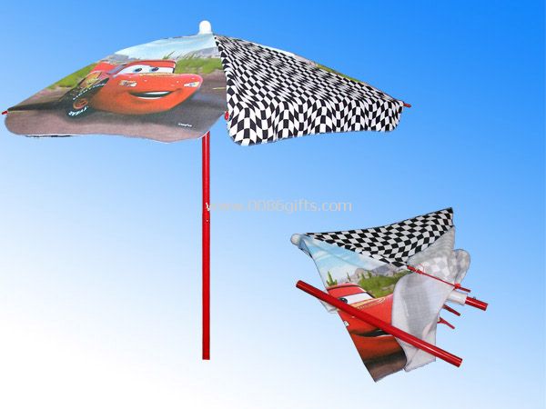 Cartoon Beach umbrella
