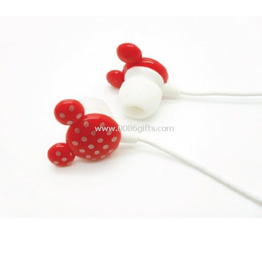 Mini cartoon earphone