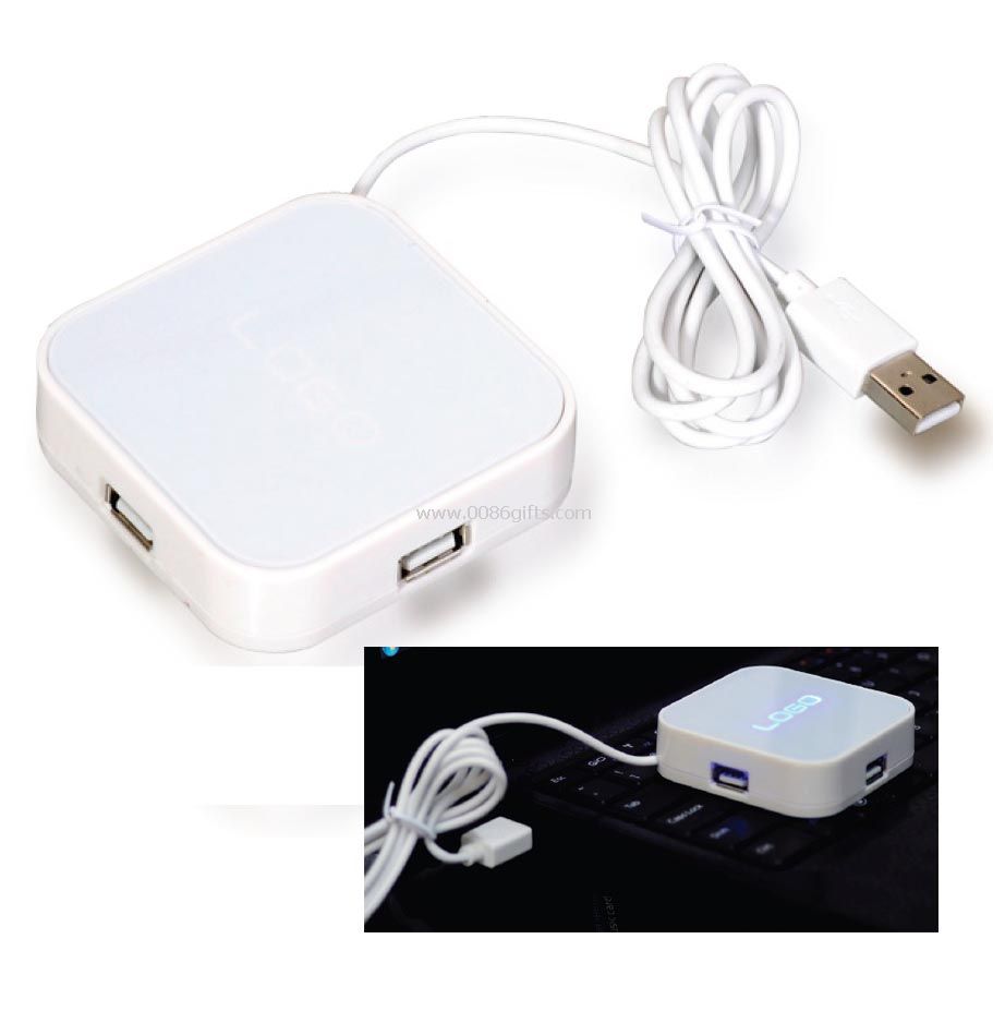 LED-Logo USB-HUB