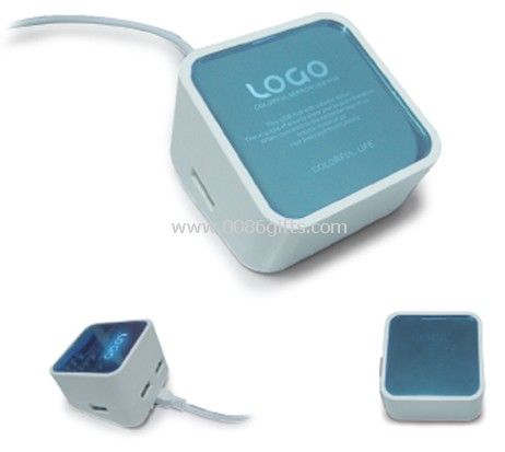 HUB USB Logo luce