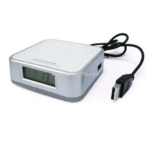 Digital Clock With USB Hub