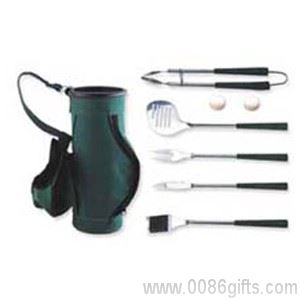 Golf Caddy 8pc geformt BBQ tool