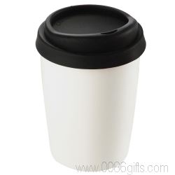 Keramik-Becher mit Silikon-Deckel 250ml