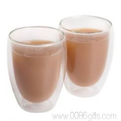 Glas Kaffee & Tee-Set - 300ml Gläser