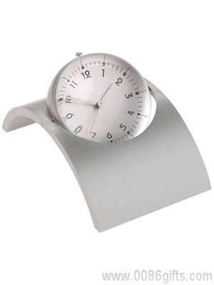 Pendulette de bureau arc de globe