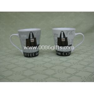 Keramik Kaffeetasse mit Abziehbild Vollfarbdruck