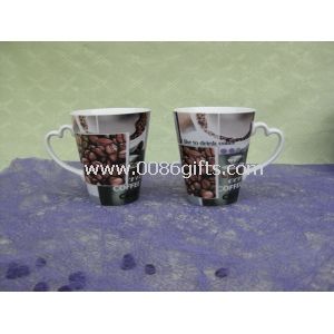 Kaffeebecher mit voller Aufkleber drucken