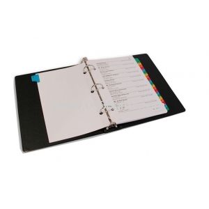 AI / PDF / CDR plastica PP File cartella, Hard 3 raccoglitore