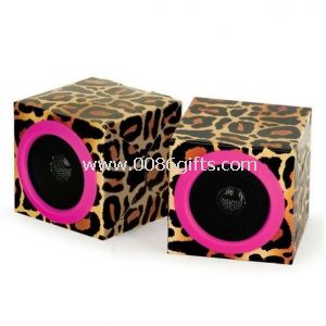 Altavoces ecológicos plegables papel