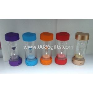 Unique designe sand timer bluetooth speaker
