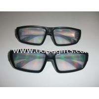 Cadre en plastique diffration 3d fireworks lunettes arc-en-ciel pour patriotique sur - promotions pack