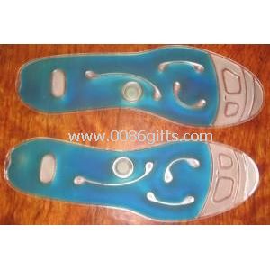 EVA TPU Silicone PU cor azul magnetismo massagem Gel líquido palmilha