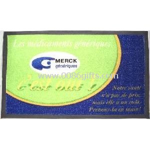 Green and Blue Floor Door Mat