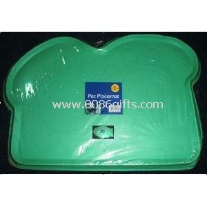TPR del PVC PU goma EVA alimento de animal doméstico bol Mat