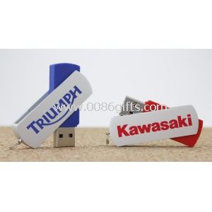 OEM Twister Shape Plastic USB Flash Drive With High Speed USB