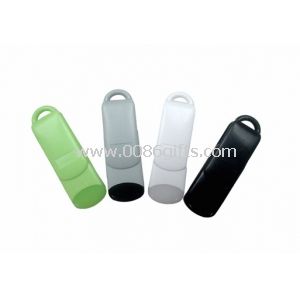Plastic USB Flash Drive Rotatable USB Memory Stick