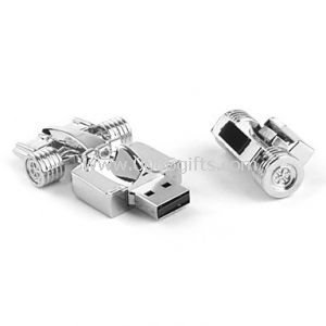 Unidades Flash USB Metal coche de carreras