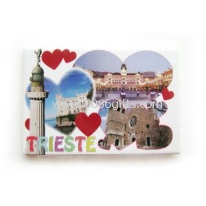 Cornice frigo magneti Souvenir di viaggio stampabile