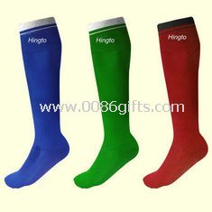 10 % Spandex Jacquard Logos Sport Tube Socken Strümpfe