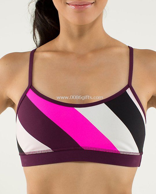Mulheres de impacto luz quente roupas de Yoga