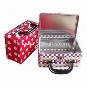 Tin Box with Handle and Latch