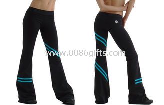 Wrap - kolem Stripe jóga kalhoty Dámské Fitness Activewear tělo hubnutí