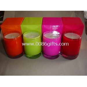 Aromathérapie soja cadeau bougie