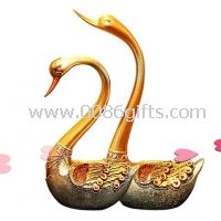 Fashion gorgeous swans furnishing articles 2pcs