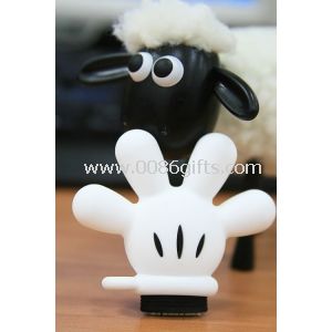 Palma blanca en forma de 8GB USB Flash Drive de alta velocidad