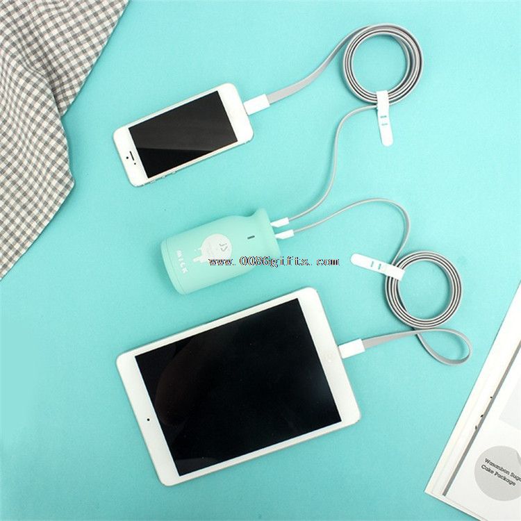 10000mAh leite garrafa Powerbank portátil móvel