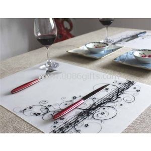 Colorful kitchen anti-shock soft rubber non-slip tabel mat