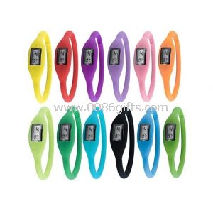 17/18 см Multicolor резиновый отрицательный ион спортивные часы